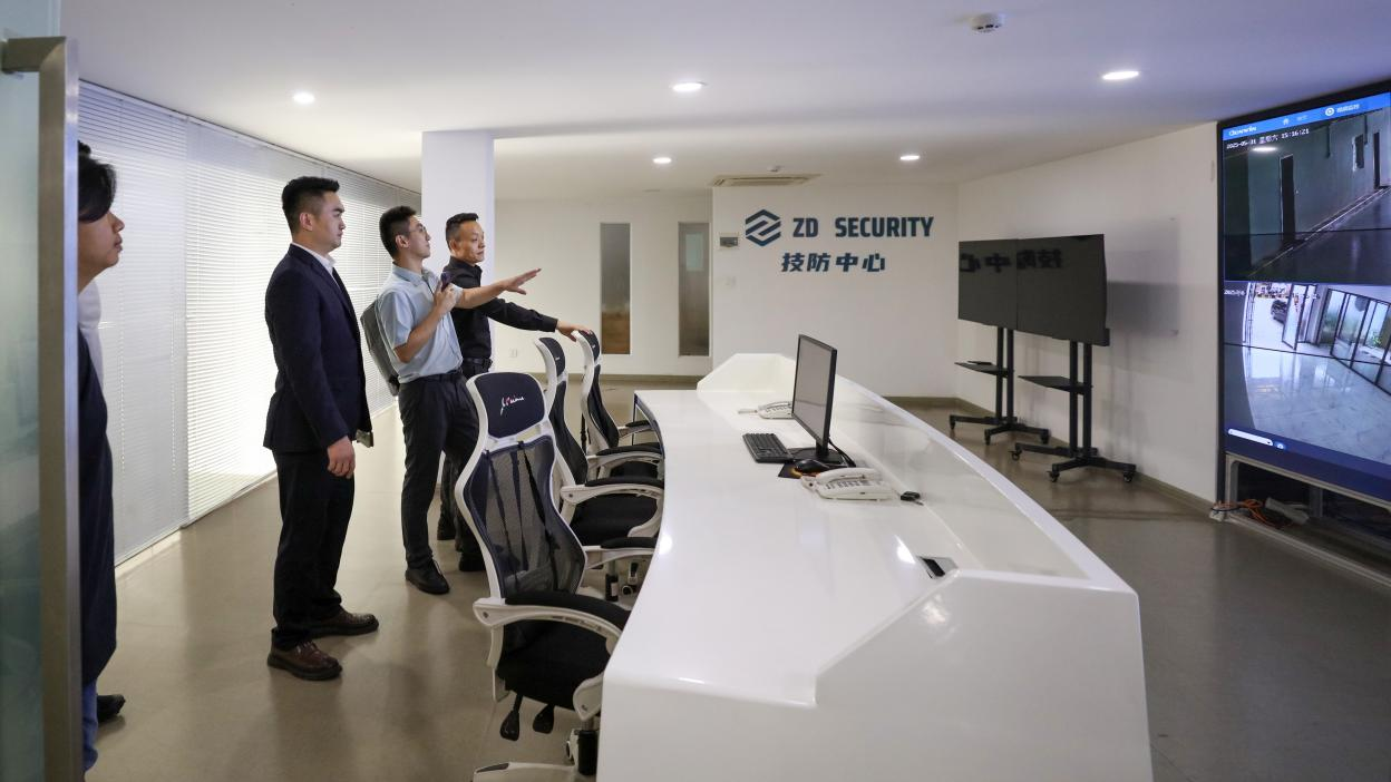 深化交流 共促发展 | 中建三局领导莅临ZD Security考察指导